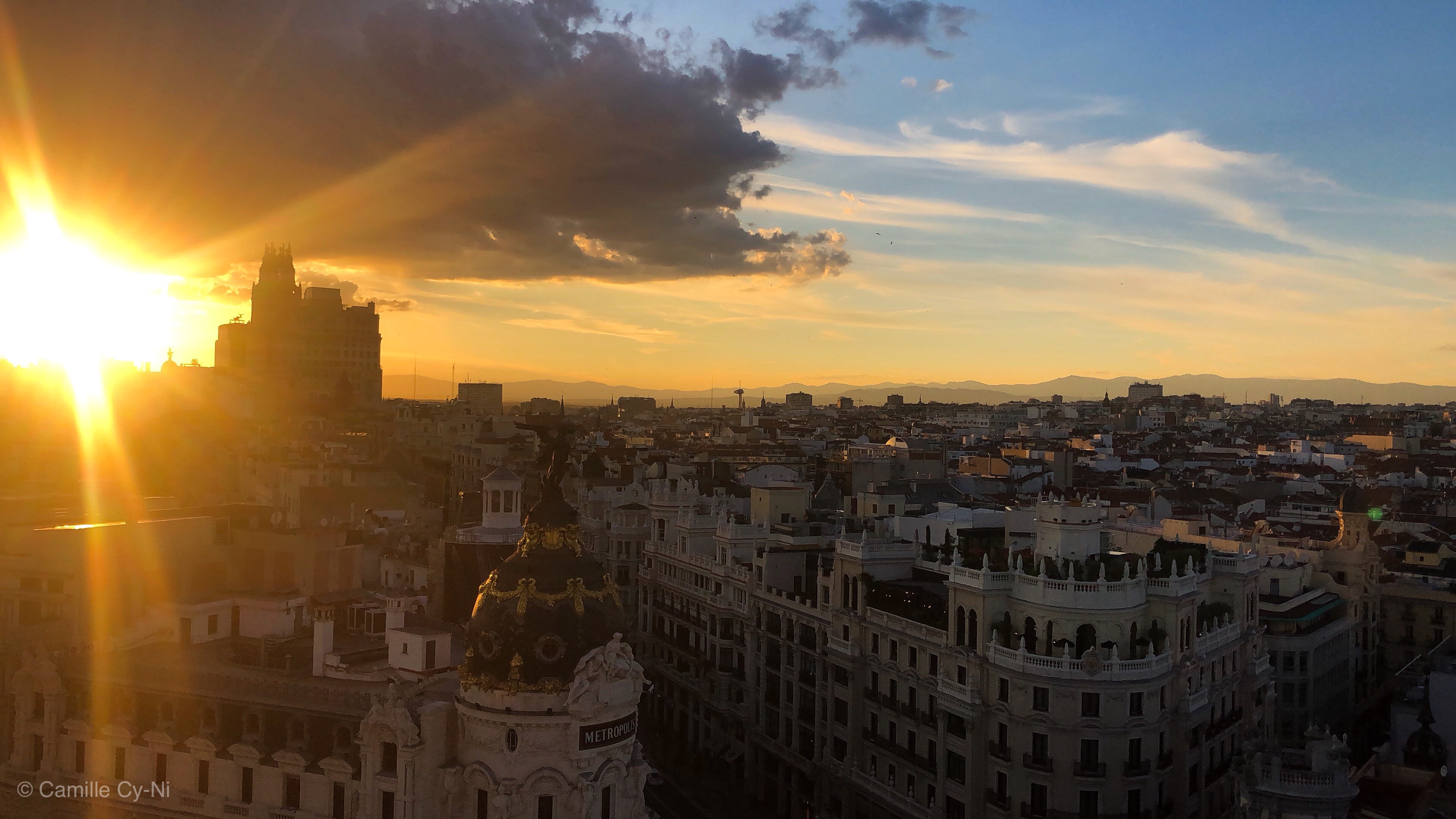 Le Coucher De Madrid By Camscy The Explorers